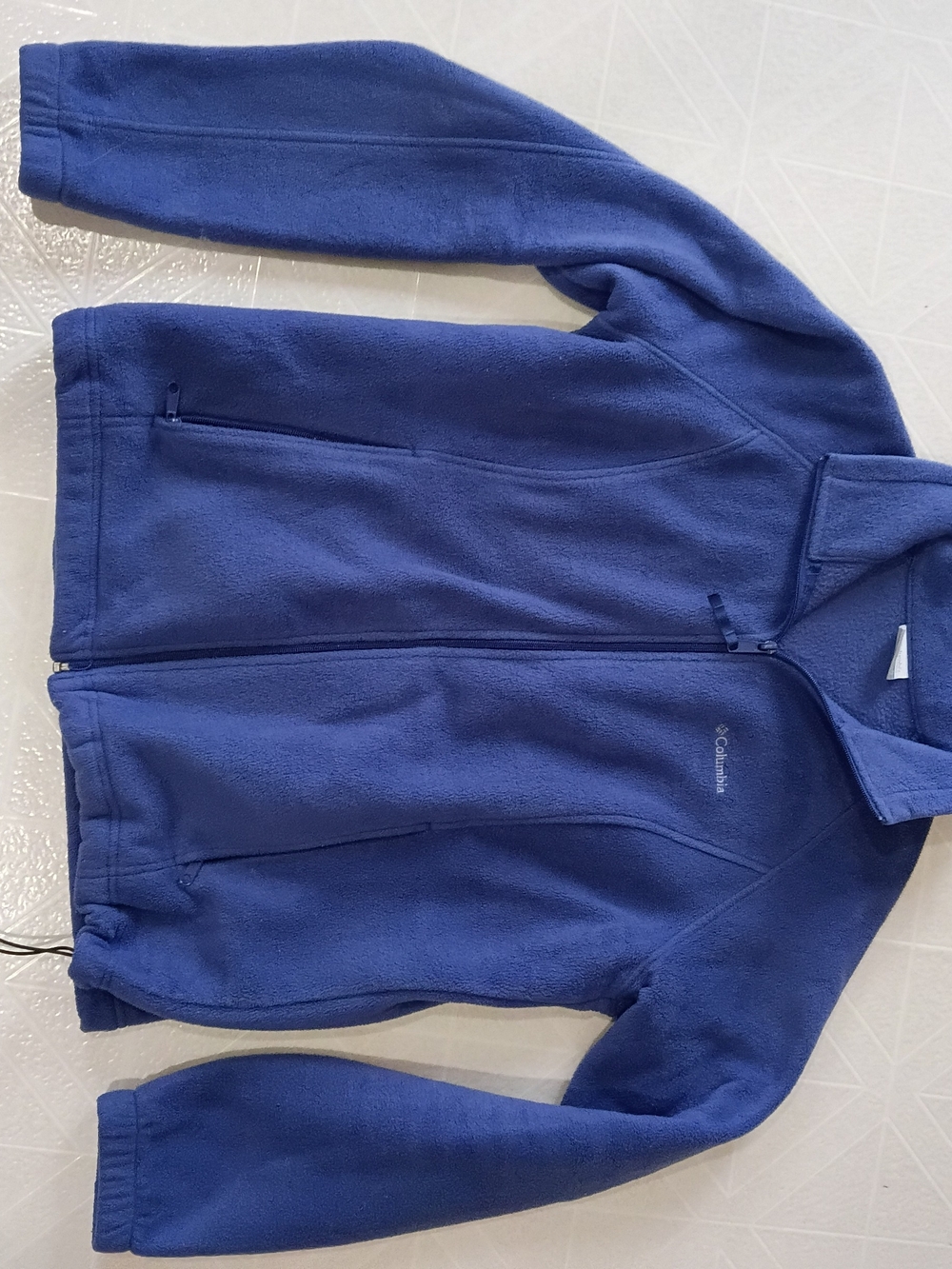 Columbia Women's Purple Zip-Up Fleece Jacket